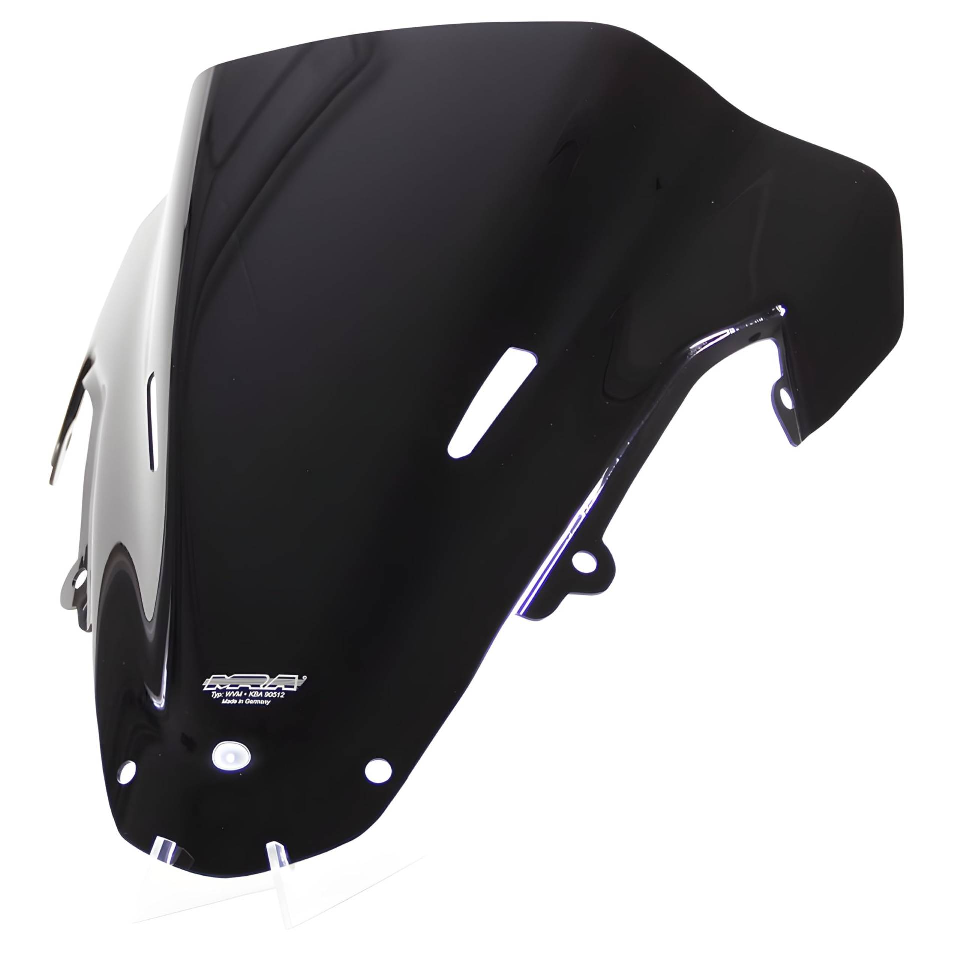 MRA Racingscheibe R schwarz GSX-R 1000 WVBZ von エムアールエー(MRA)
