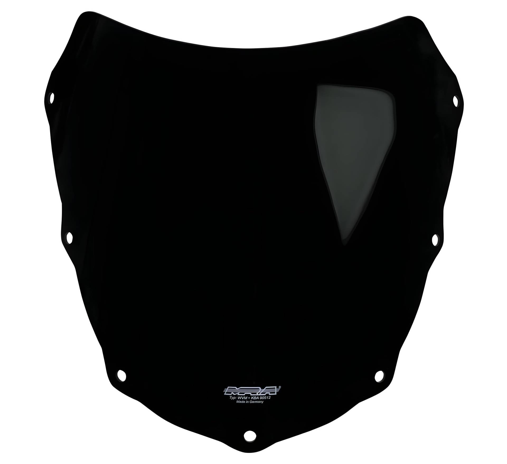 MRA Spoilerscheibe S schwarz CBR 900 RR SC50 von エムアールエー(MRA)