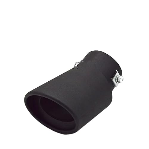 Auspuff Endrohr Schalldämpfer Für KIA Für RIO K2 K3 Für FORTE Für Seele Für Venga Auto Auspuff Rohrspitze Zubehör (Color : Black Bend Style) von 辉胜