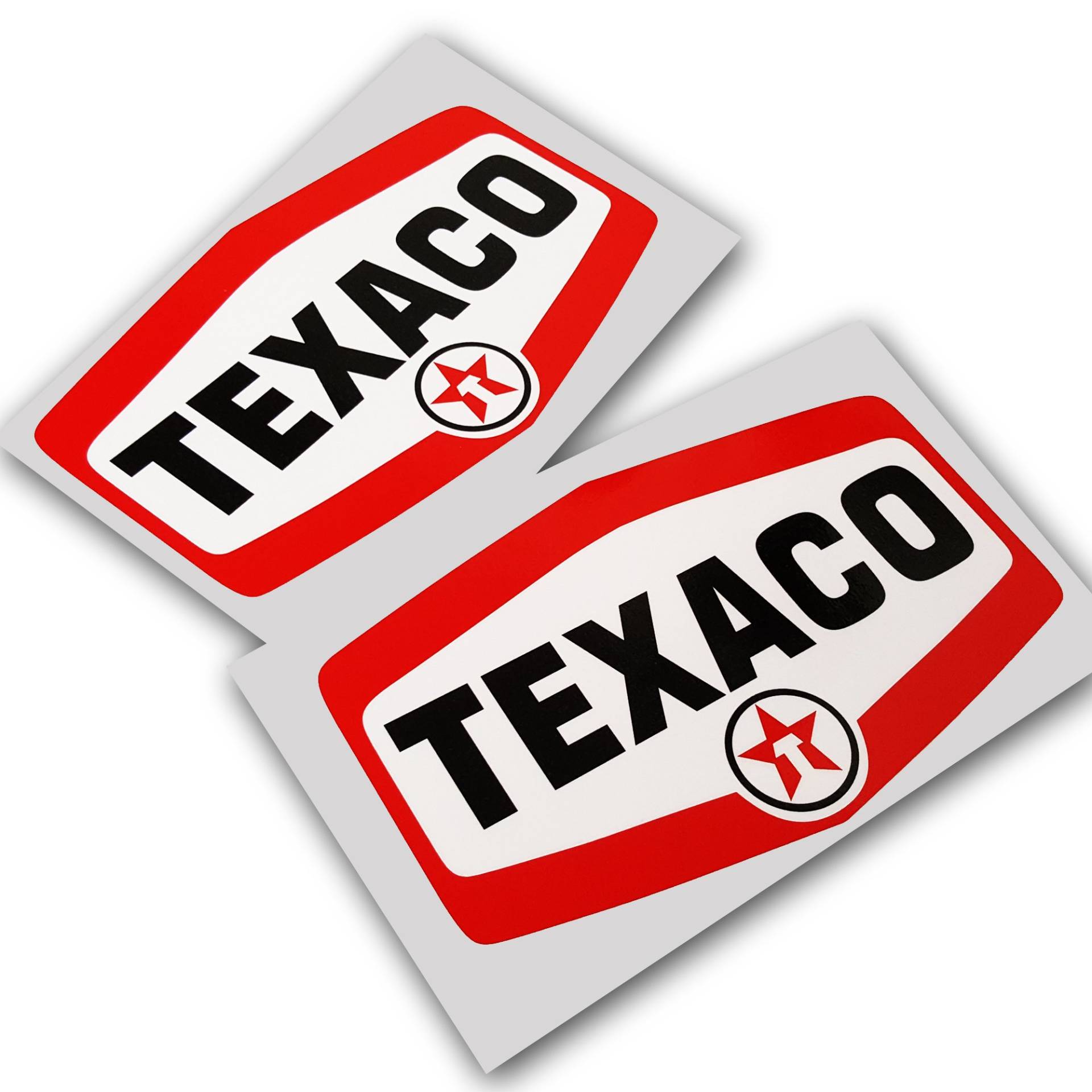 ! Texaco Sponsor Grafiken Abziehbilder Aufkleber Grafiken X 2 von !