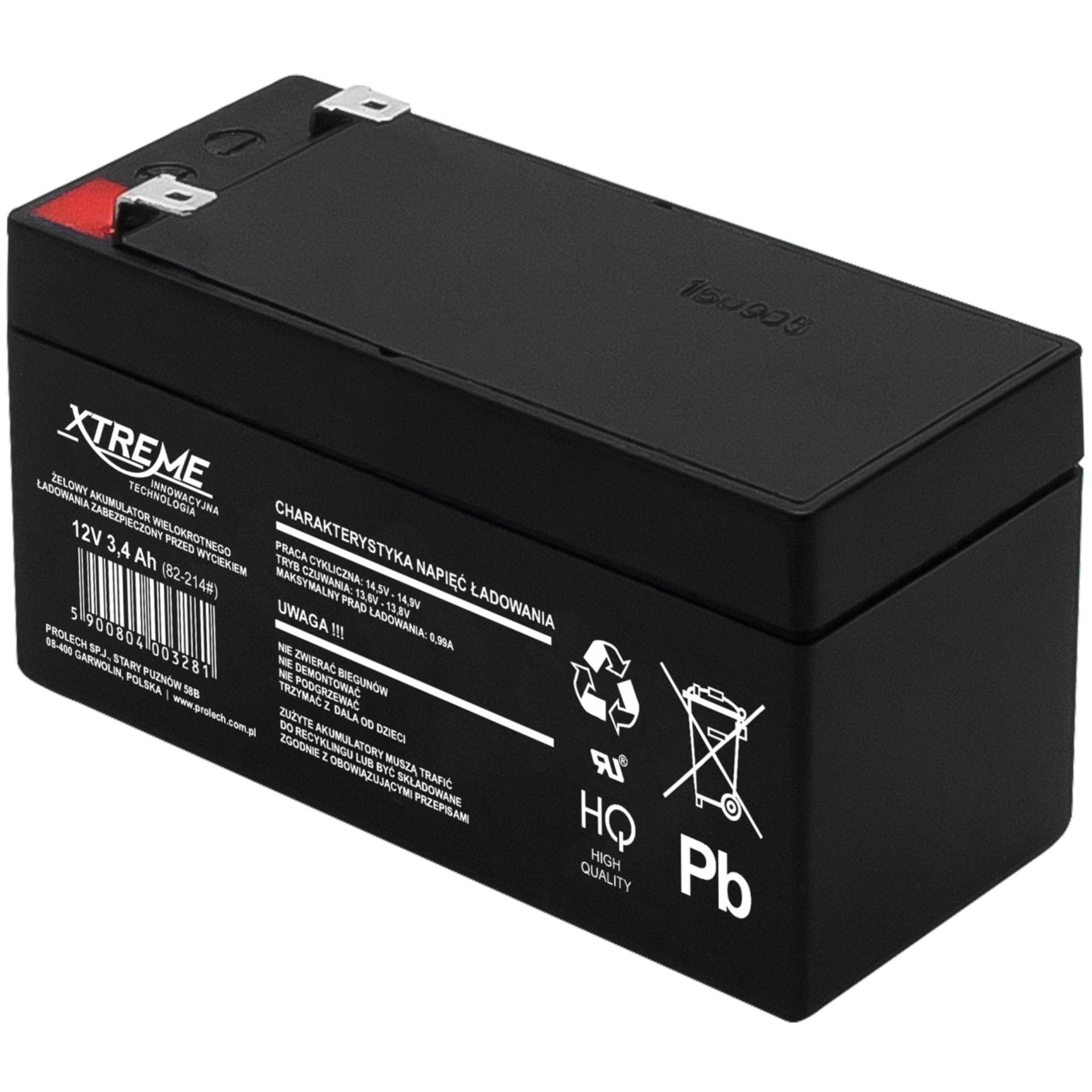Xtreme 82-214 Blei-Akku Gel Battery Lead Acid Battery Batterie 12V 3,4Ah Xtreme 82-214 Blei-Akku Gel Battery Lead Acid Battery Batterie 12V 3,4Ah von 氷面鏡