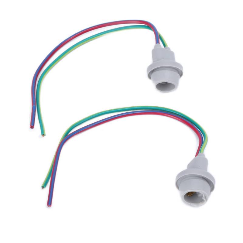 Kennzeichenbeleuchtung Stecker, 12V-24V Standlichtsteckdose für 2827 904 906 912 921 W5W für Motorräder für Roller von 01 02 015
