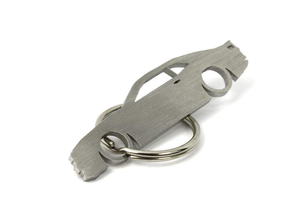 01 CarShape Schlüsselanhänger aus Edelstahl - Kompatibel mit Chevrolet Camaro Car Shape von 01