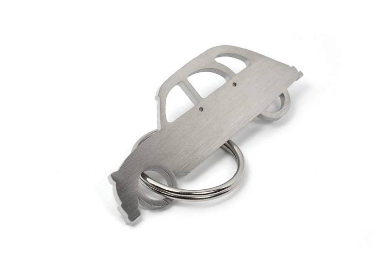 01 CarShape Schlüsselanhänger aus Edelstahl - Kompatibel mit Citrön 2 CV Car Shape von 01