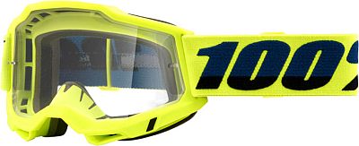 100 Percent Accuri 2, Crossbrille - Neon-Gelb/Dunkelblau Klar von 100 Percent