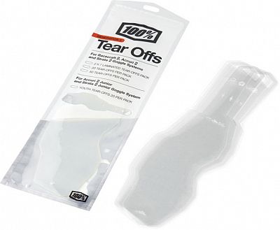 100 Percent Armega, Tear-Offs - Klar - 20 Stk. von 100 Percent