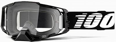 100 Percent Armega, Crossbrille - Schwarz Klar von 100 Percent