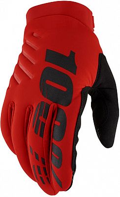 100 Percent Brisker, Handschuhe - Rot/Schwarz - XL von 100 Percent