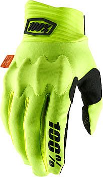 100 Percent Cognito, Handschuhe - Neon-Gelb/Schwarz - M von 100 Percent