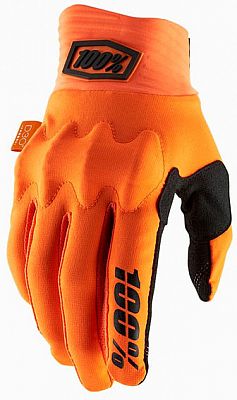 100 Percent Cognito, Handschuhe - Orange/Schwarz - M von 100 Percent