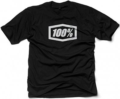 100 Percent Essential, T-Shirt - Schwarz/Weiß - S von 100 Percent