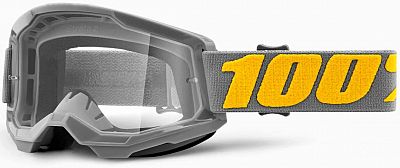 100 Percent Strata 2 Izipisi, Crossbrille - Grau/Orange Klar von 100 Percent