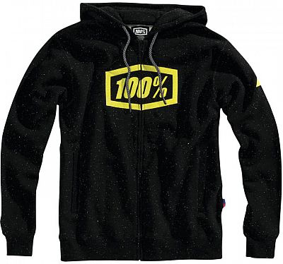 100 Percent Syndicate, Kapuzenjacke - Schwarz/Gelb - L von 100 Percent