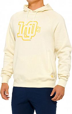 100 Percent Varsity, Kapuzenpullover - Beige - M von 100 Percent