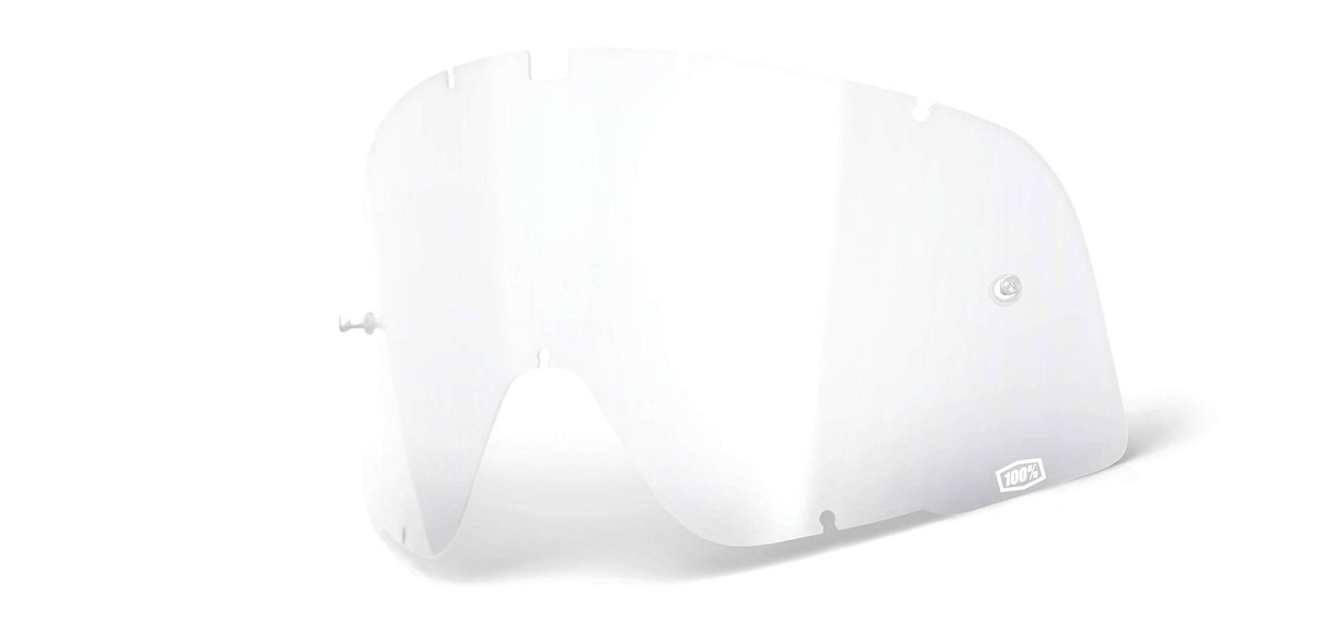 100% ACCURI/STRATA Jugend Ersatzlinse W/Posts -klar Anti-Nebel, Clear , Größe One Size von 100%