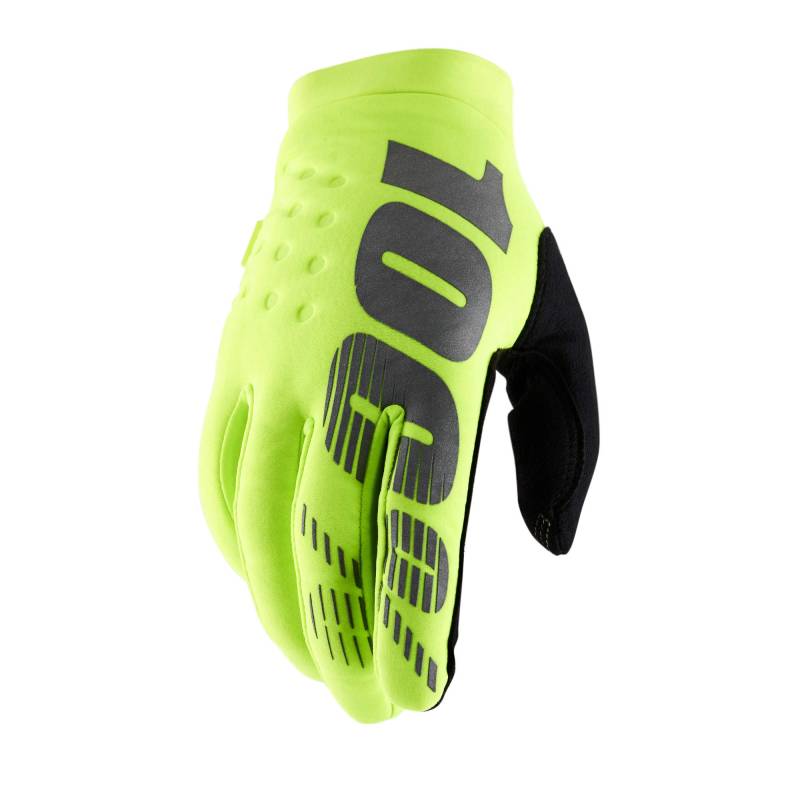 100% Brisker Handschuhe, Kind(Neon Gelb, X-Groß) von 100%