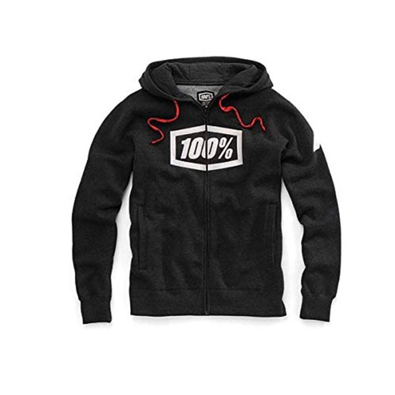 100% Herren Syndicate Kapuzenpulli, Schwarz, S von 100%