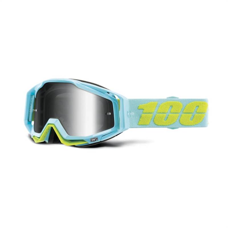100% Racecraft Goggle Pinacles,Erwachsene, Spiegel Silber Linse von 100%