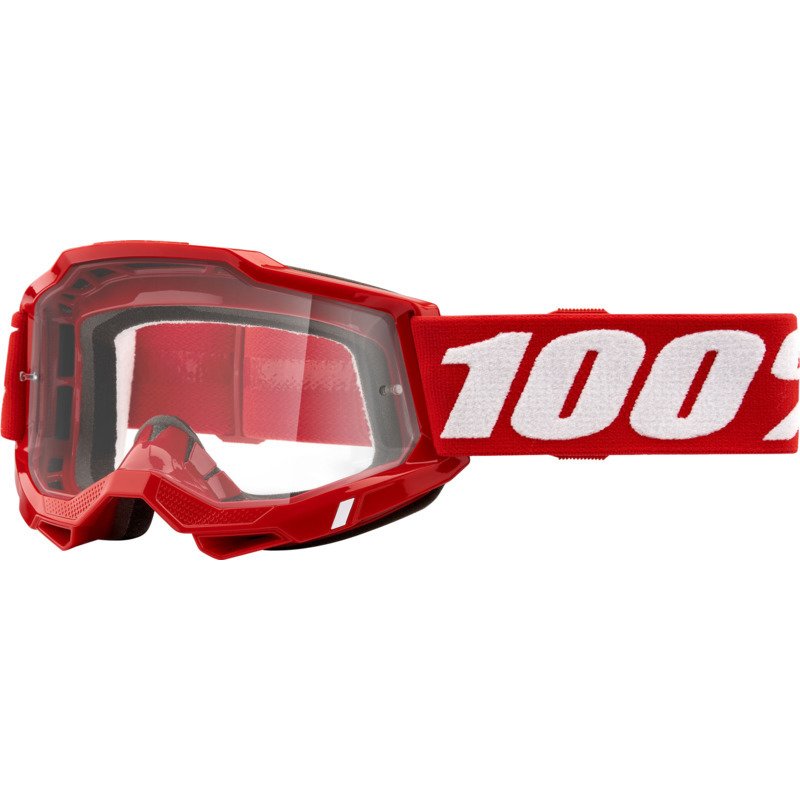 100percent Accuri 2 OTG Brille Neon/Red - Clear Glas von 100percent