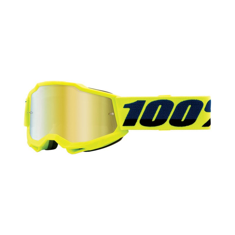 100percent Brilles Accuri 2 Junior Fluo-Yellow -Mirror Gold von 100percent