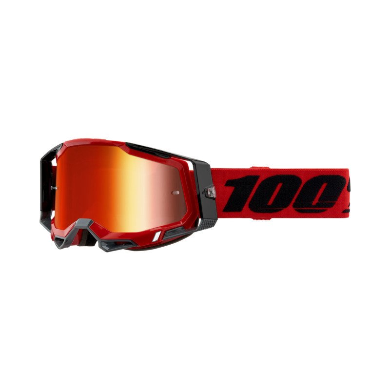 100percent Racecraft 2 Brille rot - verspiegelt rot von 100percent
