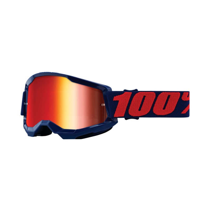 100percent Brilles Strata 2 Masego -verspiegelt rot Glas von 100percent