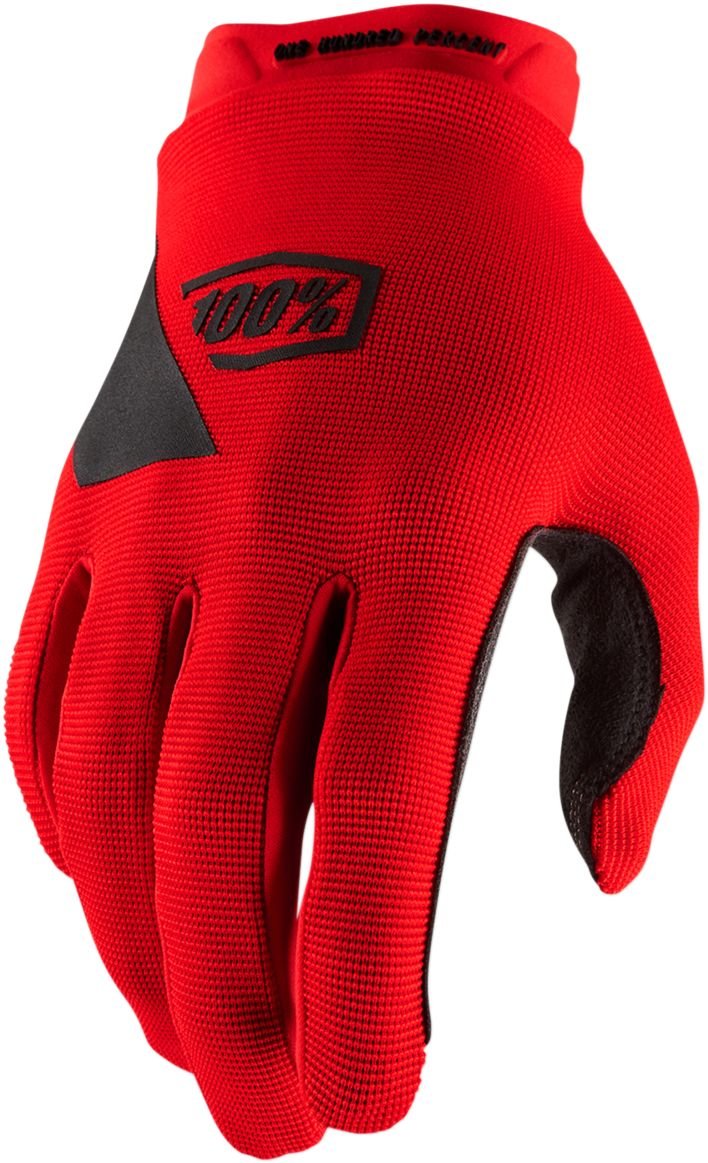 100% Glove Ridecamp Yth Red Lg von 100percent