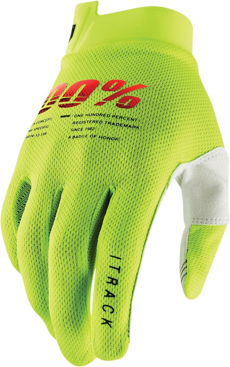 100% Glove Yth Itrack F Yl Sm von 100percent