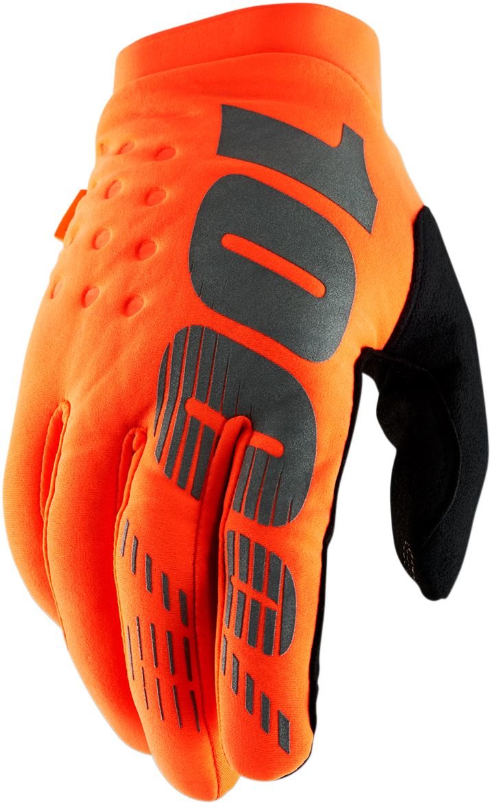 100% brisker gloves orange von 100percent