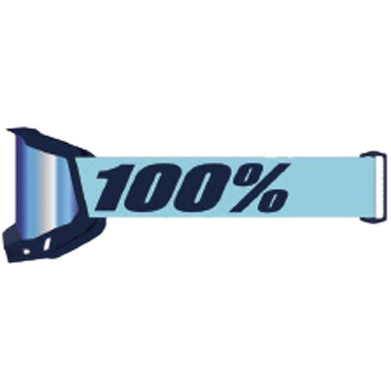 100percent Accuri 2 Brille Vaulter - Mirror Blue Glas von 100percent