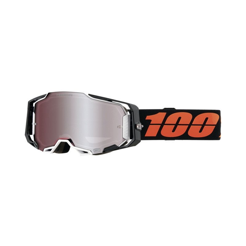 100percent Armega HIPER Brille Blacktail - verspiegelt silber von 100percent