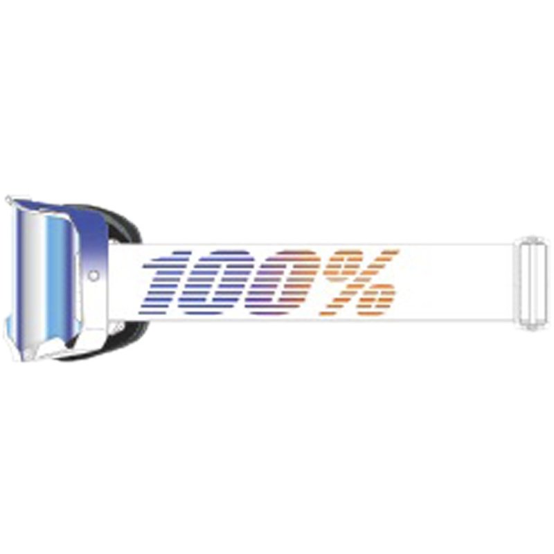 100percent Armega HIPER Brille Neo - verspiegelt blau Glas von 100percent