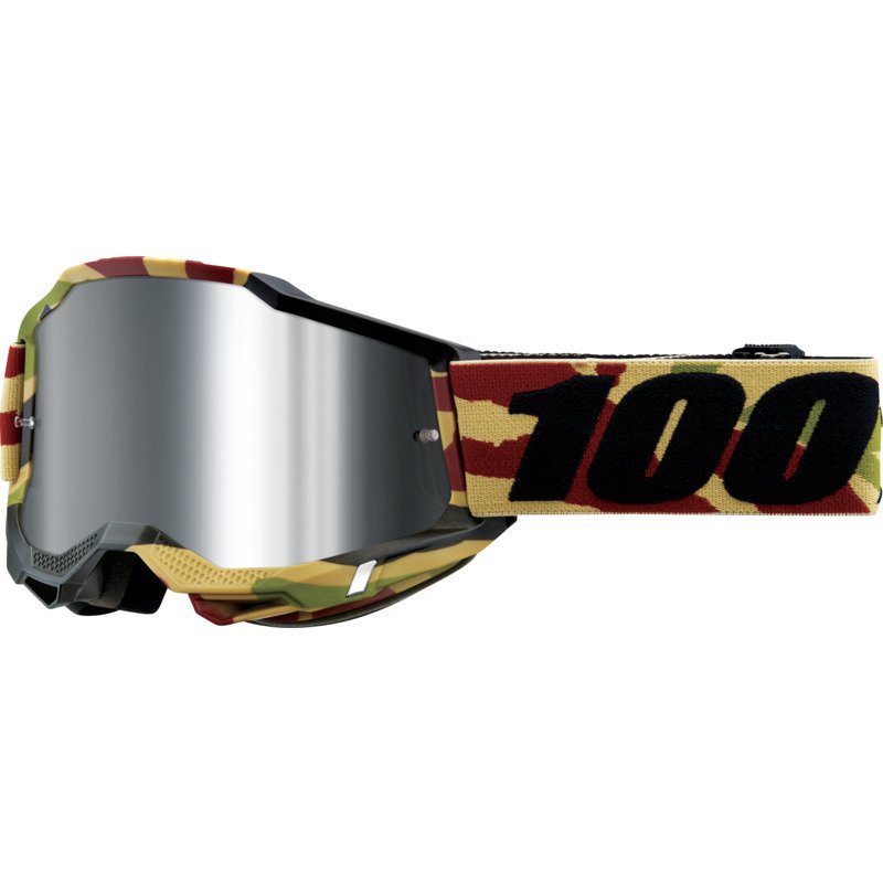100percent Brilles Accuri 2 Mission -verspiegelt silber Flash Glas von 100percent