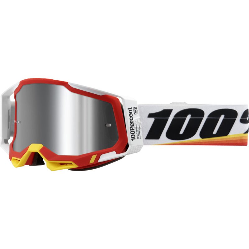 100percent Brilles Racecraft 2 Arsham rot -verspiegelt silber Flash... von 100percent