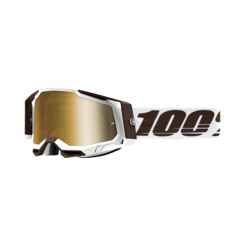 Racecraft 2 Goggle Snowbird - Mirror Gold von 100percent