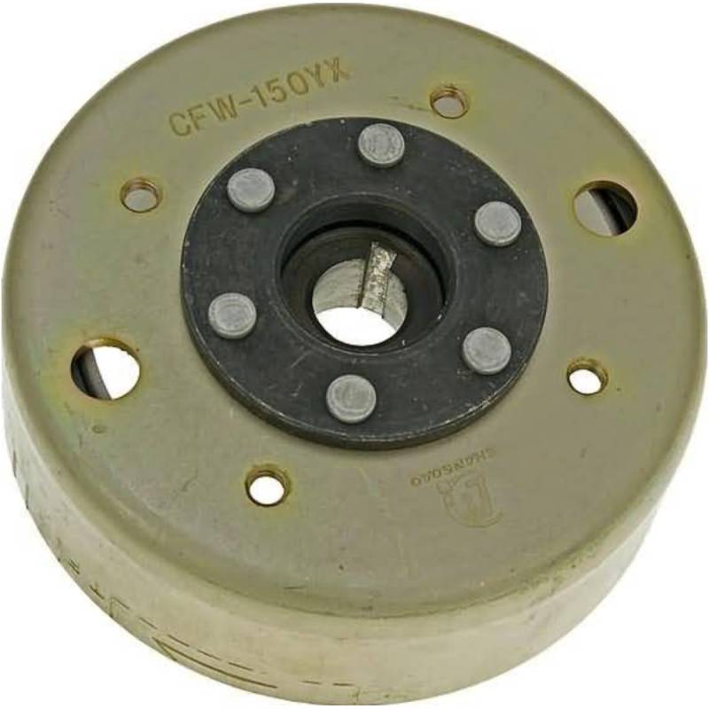 101 octane gy20956 ankerplatte lichtmaschine / generator rotor für 8 spulen stator gy6 125, 150ccm von 101 Octane