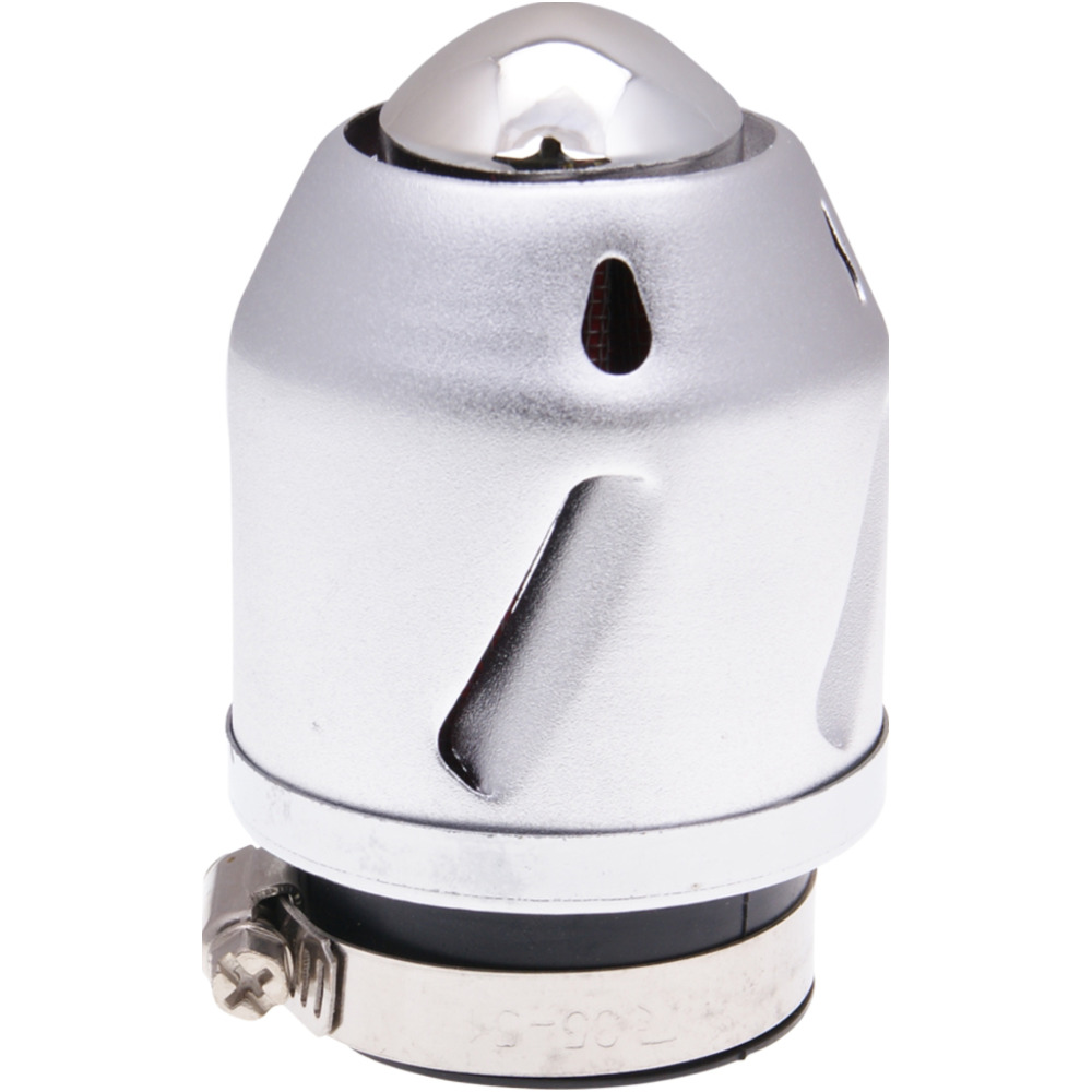 101 octane ip32233 lufi luftfilter grenade silber gerade 42mm und 35mm anschluss von 101 Octane