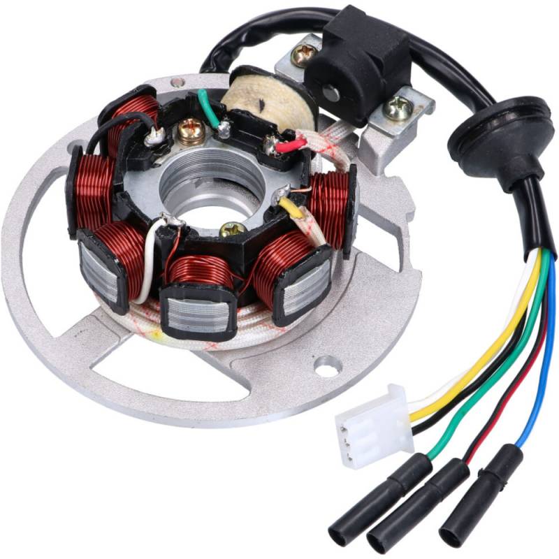 101 octane kw16658 ankerplatte spule lichtmaschine stator version 3 für keeway, cpi von 101 Octane