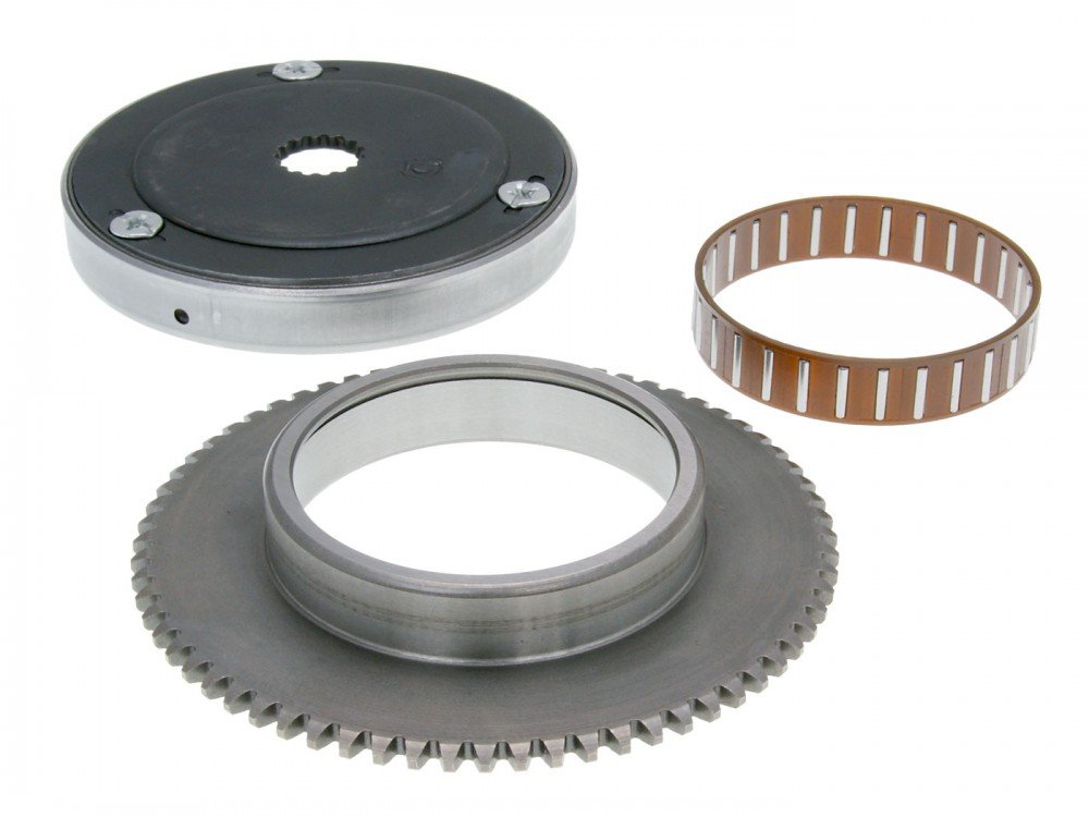 Anlasser Freilauf mit Starterzahnkranz 16mm Stumpf für CPI, Keeway Anlasser Freilauf mit Starterzahnkranz 16mm Stumpf für CPI, Keeway von 101_Octane