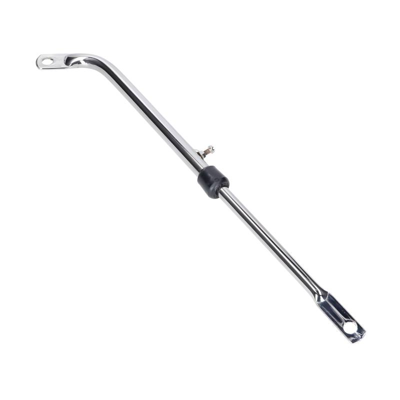 Auspuffstrebe verchromt verstellbar universal für Mofa/Mokick von 101_Octane