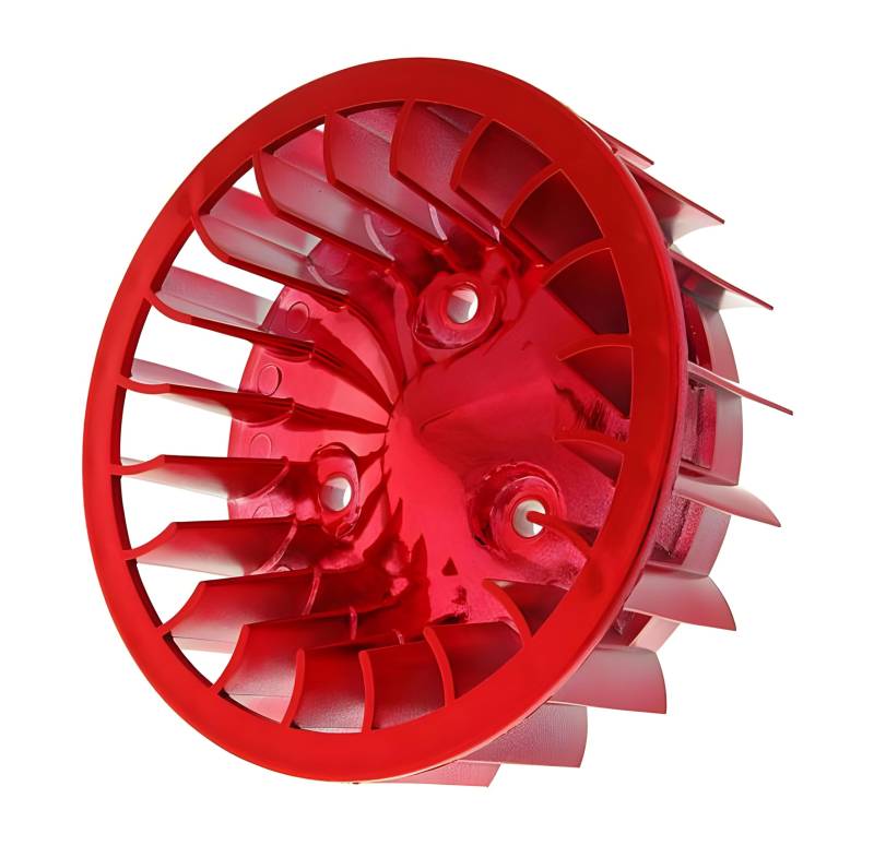 Lüfterrad rot für Minarelli liegend, Keeway, CPI, 1E40QMB von 101_Octane