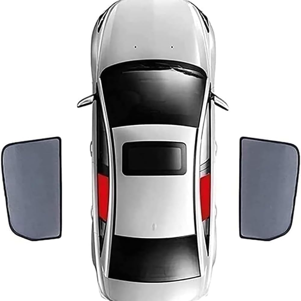 Auto Seitenscheibe für Tesla Model Y 2021-2022,Seitenscheibe Sonnenblenden Sonnenschutz Vorhang Seitenfenster Sonnenschatten Fenster Innere Zubehör,2pcs Rear Side Windows Auto Seitenscheibe für Tesla Model Y 2021-2022,Seitenscheibe Sonnenblenden Sonnenschutz Vorhang Seitenfenster Sonnenschatten Fenster Innere Zubehör,2pcs Rear Side Windows von 10jQkk