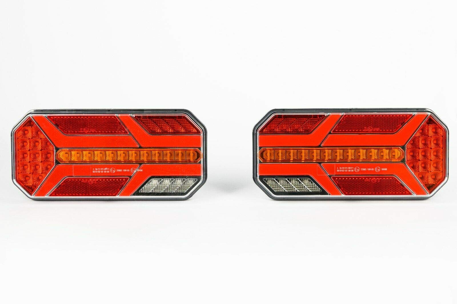 LED Rückleuchten Satz LKW Anhänger Rückleuchten dynamische Blinker mit 7 Funktionen LED Rückleuchten Satz LKW Anhänger Rückleuchten dynamische Blinker mit 7 Funktionen von 112