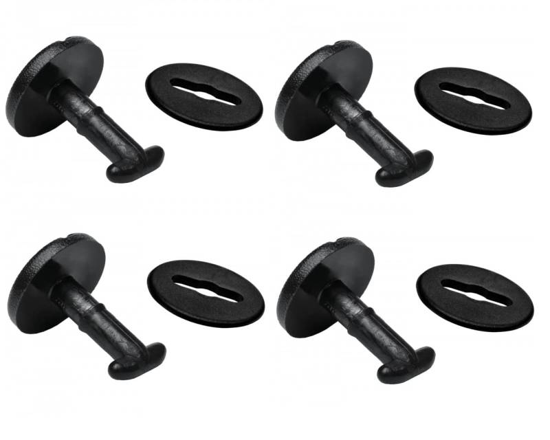 Set mit 4 Befestigungsclips für BMW (8-teilig) Ösen für Auto-Fußmatten für BMW 1 2 3 4 5 7 X1 X2 X3 X4 X5 X6 und IX von 123TAPISAUTO