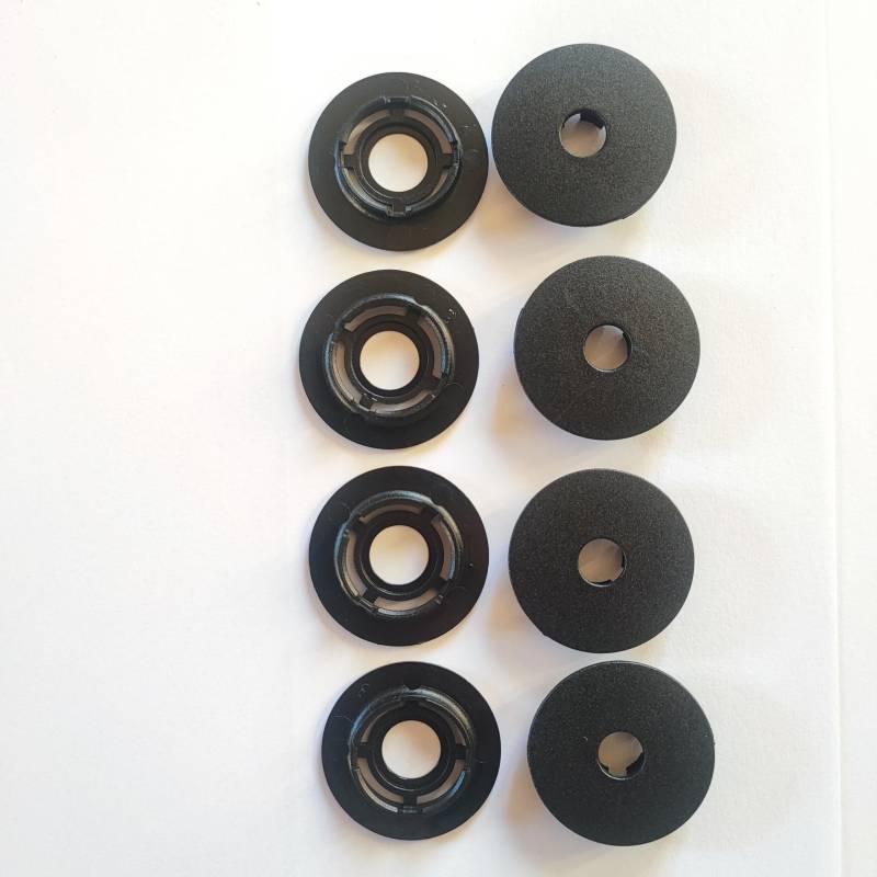 Befestigungen Autoteppich für Audi VW Skoda Seat Clips Knöpfe Befestigung Fußmatten – Ex Audi A1 A3 A4 A5 Q3 Q5 Q7 Ex VW Golf Touran Passat Polo Tiguan Ex Kodaq Fabia Octavia Ex Leon Ibiza Arona... von 123TAPISAUTO