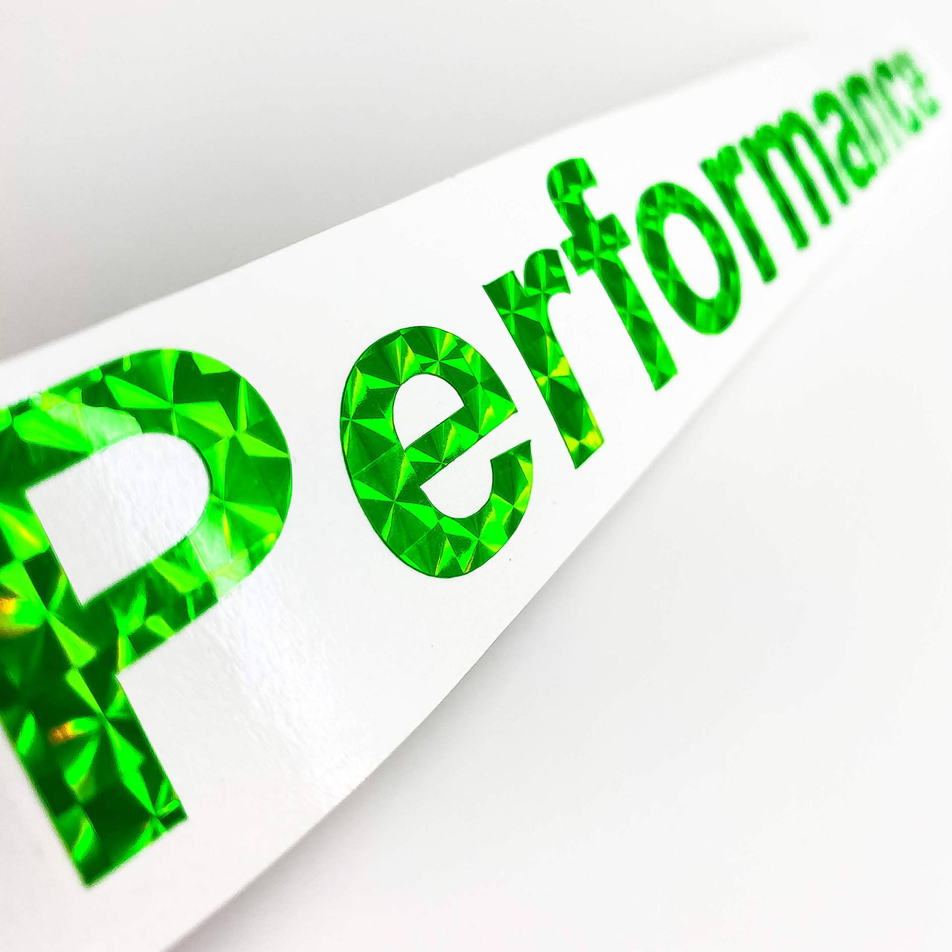 1A Style Sticker Performance Autoaufkleber 55cm Frontscheibe Oilslsick Grün Tuningaufkleber Hologram Mosaik Green Monster von 1A Style Sticker