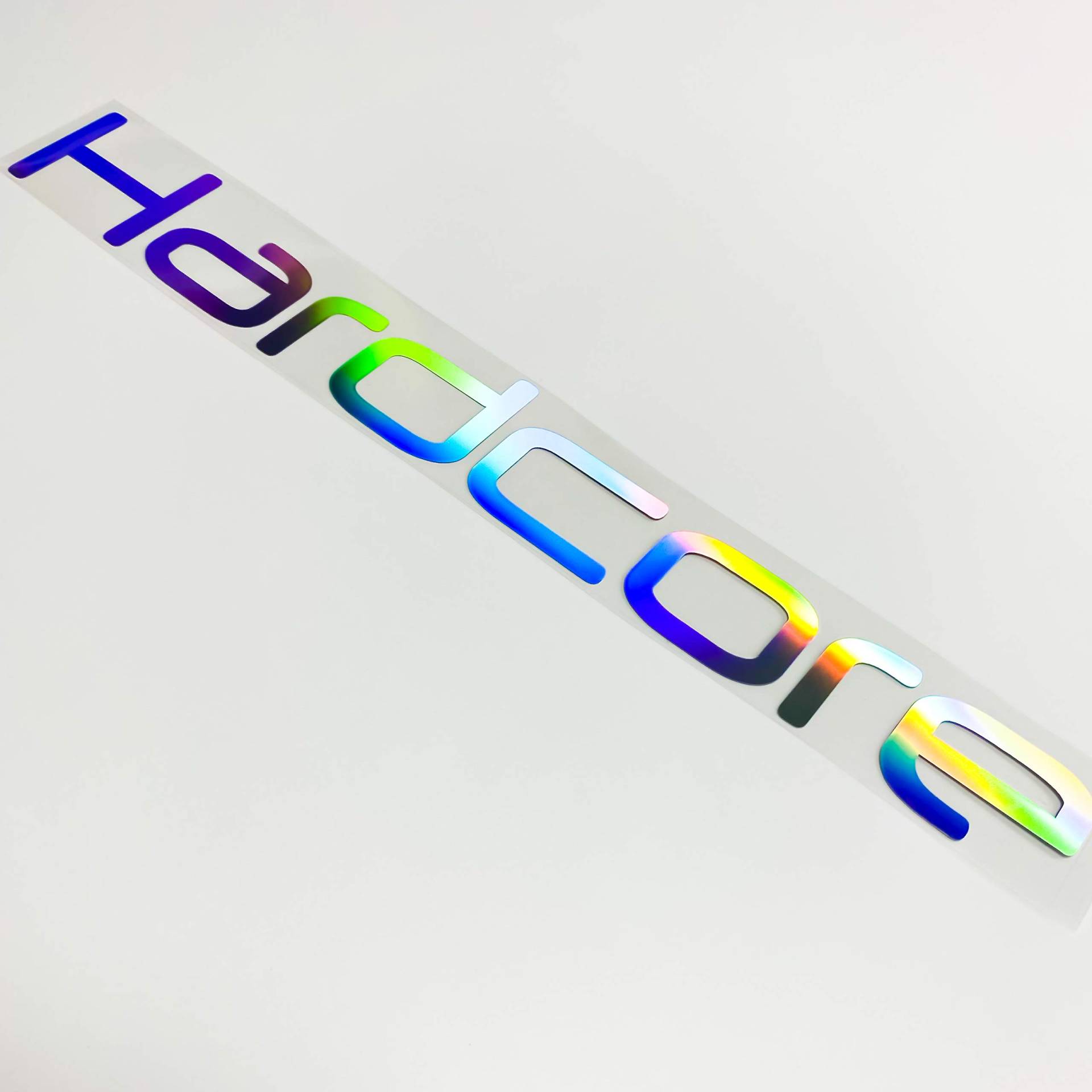 55cm Auto Aufkleber Hardcore Tuning Sticker New Hologramm Shiny Slick Oil Carstyle Dub Low Static Lifestyle Limited Edition Performance von 1A Style Sticker