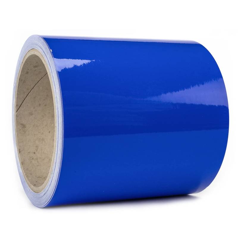 Auto Zierstreifen Brilliantblau Folienstreifen Autodekor Folie Blue Pinstripes Boot Basteln Modelbau (110 mm) von 1A Style Sticker