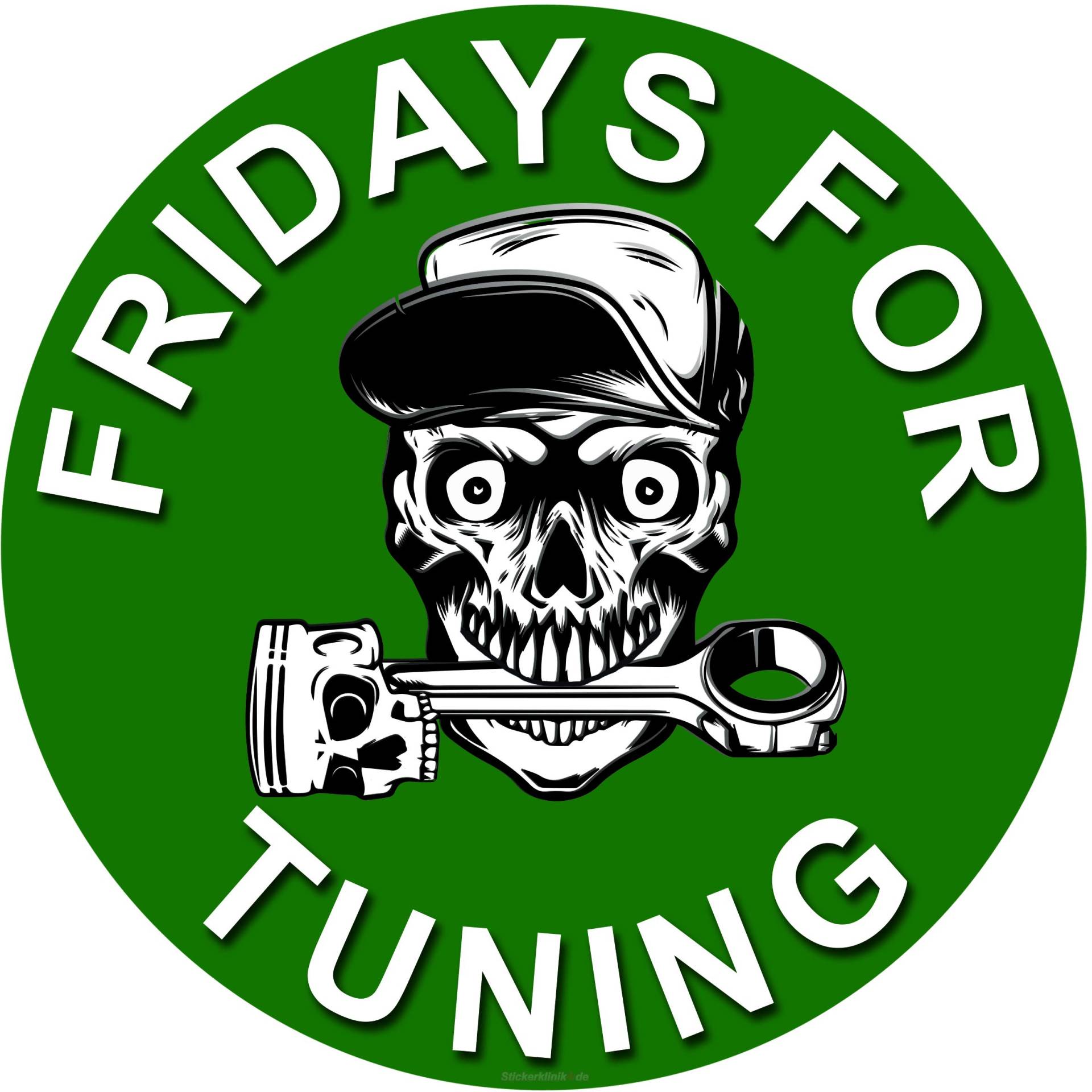 Fridays for Tuning Auto Aufkleber mit Kolben Skull Schädel - Petrolhead - Fuck You Greta Aufkleber - es reicht Autoaufkleber Tuining Sticker Autotuning CO 2 Skandal Fridays for Tuning Auto Aufkleber mit Kolben Skull Schädel - Petrolhead - Fuck You Greta Aufkleber - es reicht Autoaufkleber Tuining Sticker Autotuning CO 2 Skandal von 1A Style Sticker