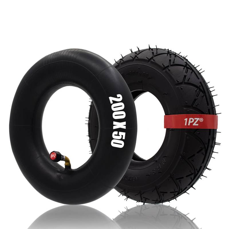 1PZ A0T-3RM 200x50 8 x 2 Reifen und Schlauch Ersatz für Razor E100 E150 E200 Dune Schwinn Buggy ePunk Mongoose Bladeze Elektroroller Scooter von 1PZ